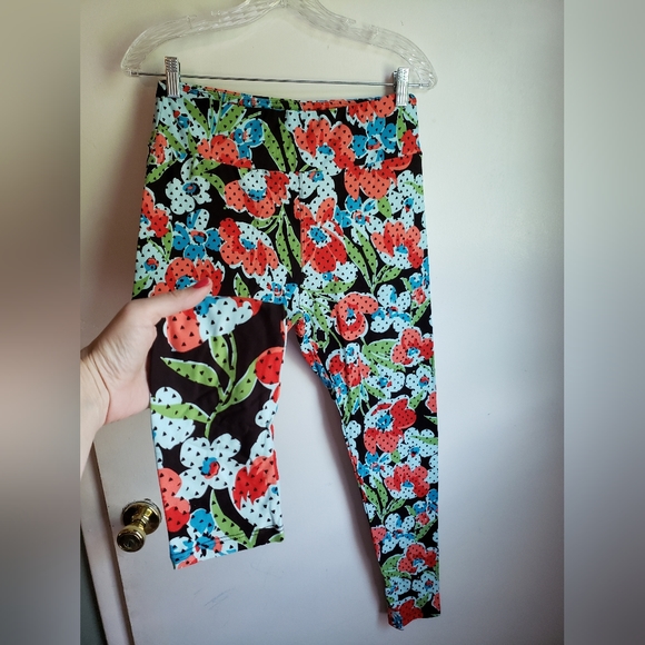 NWT TC lularoe wildflowers leggings - Picture 6 of 16